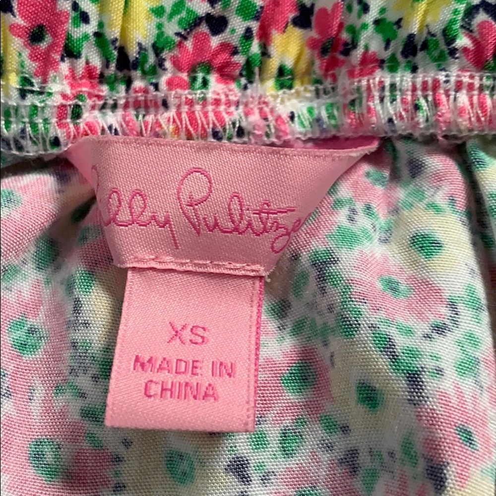 Lilly Pulitzer floral pleated skirt - Picture 2 of 3